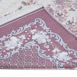 Red Lux Dainty Islamic Prayer Rug, Portable Sejadah, Travel Prayer Rug, Salat, Musallah, Sejadah, Janamaz