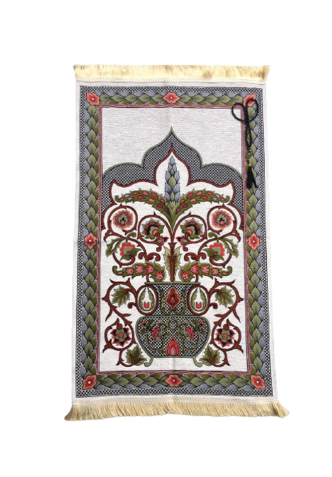 Prayer Mat | Ultra Lux Chenille Prayer Rug | Woven Sajdah | Musalla | Janamaz | Unique Islamic Gift | Lavender Dream Prayer Mat