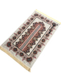 Prayer Mat | Ultra Lux Chenille Prayer Rug | Woven Sajdah | Musalla | Janamaz | Unique Islamic Gift | Symmetric Elegancy Prayer Mat