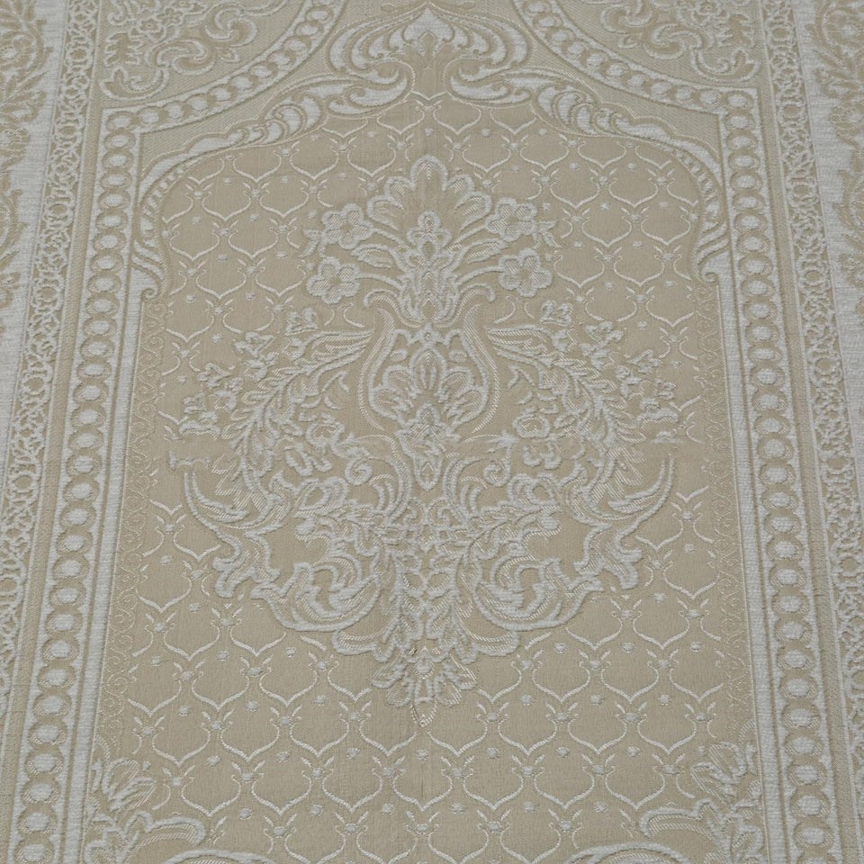 Lux Cotton Cream Prayer Mat , Dainty Gift, Wedding Gift, Anniversary Gift, Prayer Rug, Dowries Janamaz, Muslim Gifts