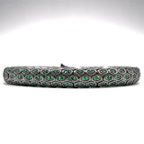 Couples Bracelet with Honeycomb Textured Stones | 925 Sterling Silver Bracelets | Valentines Day Gift | Couple Bracelets | Ideal gift