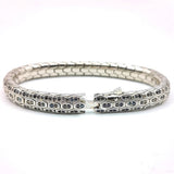 Couples Bracelet with Honeycomb Textured Stones | Silver Plated Bronze Bracelets | Valentines Day Gift | Couple Bracelets | Ideal gift