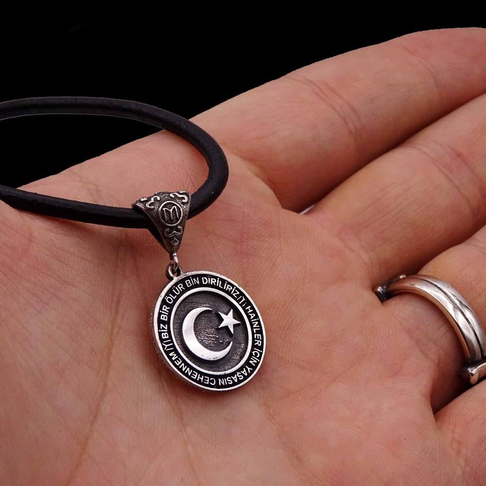 Resurrection  Silver Medallion and Ring Set, Handmade 925 Sterling Silver, Silver Jewelry for Men, Silver Pendant, Gift for Him, Silver Gift