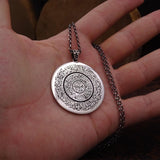 Cerrahi Seal Silver Necklace and Ring Set, Handmade 925 Sterling Silver, Silver Jewelry Set, Silver Ring, Muslim Gift, Ramadan Gift