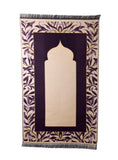 Personalised Prayer Mat Leila | Purple Prayer Rug | Gift for Her | Gift for Him | Muslim Janamaz | Customize Prayer Mat | Personalized Gift