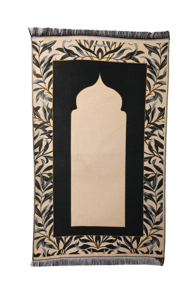 Personalised Prayer Mat Leila | Green Prayer Rug | Gift for Her | Gift for Him | Muslim Janamaz | Customize Prayer Mat | Personalized Gift