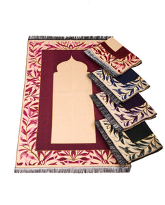 Personalised Prayer Mat Leila | Pink Prayer Rug | Gift for Her | Gift for Him | Muslim Janamaz | Custom Name Prayer Mat | Personalized Gift