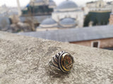 Conquest Ring 002, Ottoman Ring, Fatih Ring, 925 Sterling Silver Mens Ring, Sultan Mehmed Ring, Signet Ring, Sultans Collection Unique Ring