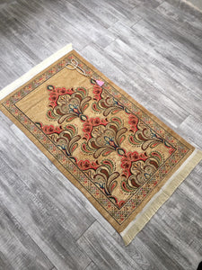 Prayer Mat | Ultra Lux Chenille Prayer Rug | Woven Sajdah | Musalla | Janamaz | Unique Islamic Gift | Clove Ethnic Prayer Mat
