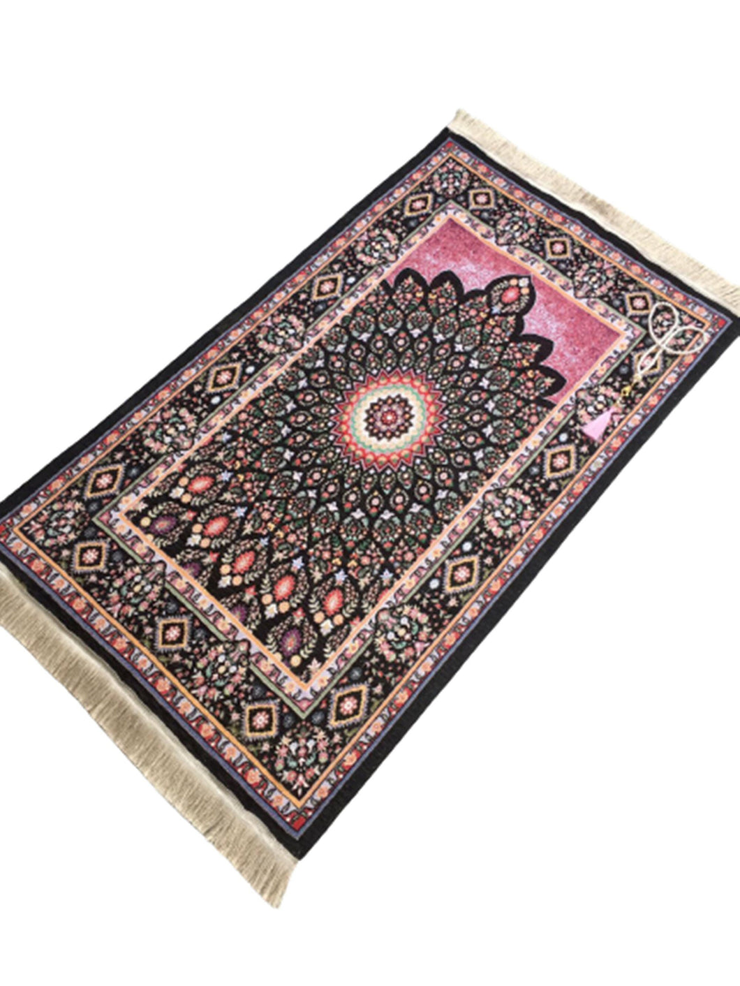 Prayer Mat | Ultra Lux Chenille Prayer Rug | Woven Sajdah | Musalla | Janamaz | Unique Islamic Gift | Mystic Core Prayer Mat