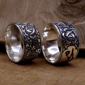 Custom Wedding Band Silver Rings, Plain Wedding Rings, Wedding Band, Silver Couple Rings, Dainty Rings, Promise Rings, Wedding Ring Sets