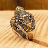 Qubbat al Sakhra Sterling Silver Ring, Mens Ring, Qubbat as Sakhra Ring, Quds Jerusalem Masjeed Inspired Ring