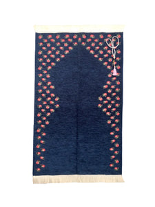 Prayer Mat | Ultra Lux Chenille Prayer Rug | Woven Sajdah | Musalla | Janamaz | Unique Islamic Gift | Little Roses Prayer Mat