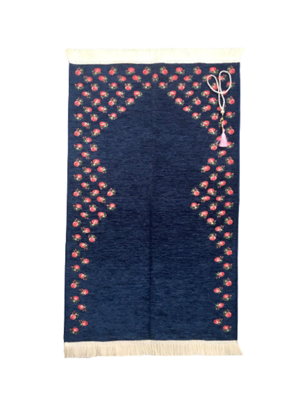 Prayer Mat | Ultra Lux Chenille Prayer Rug | Woven Sajdah | Musalla | Janamaz | Unique Islamic Gift | Little Roses Prayer Mat