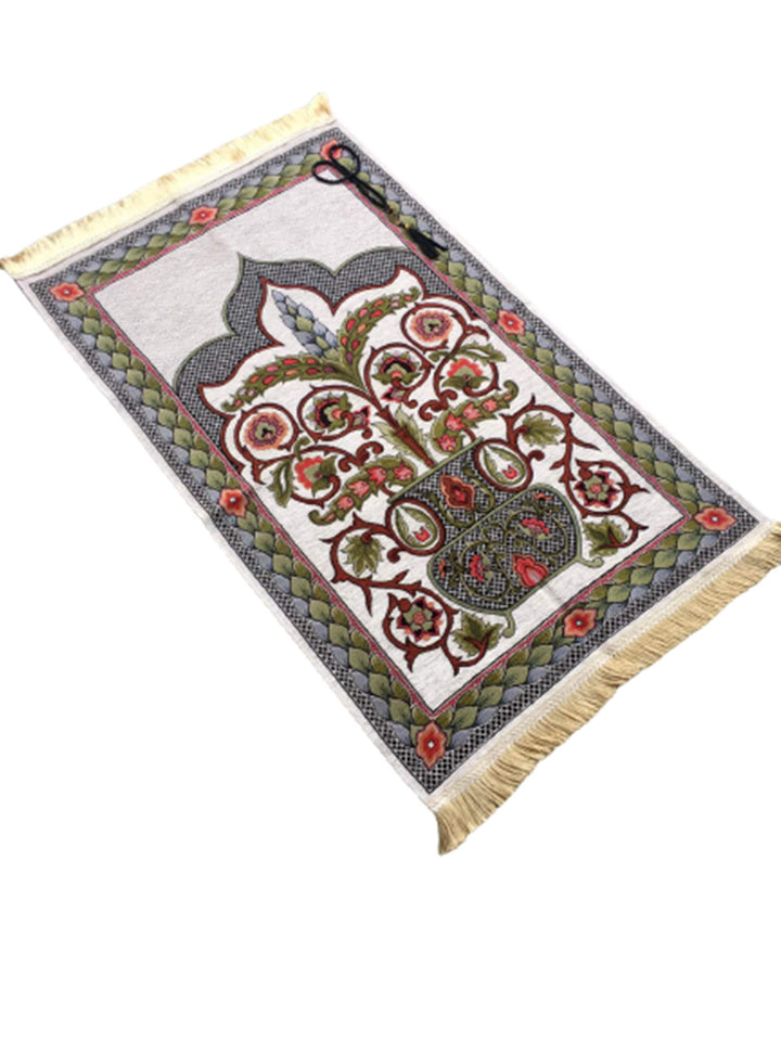 Prayer Mat | Ultra Lux Chenille Prayer Rug | Woven Sajdah | Musalla | Janamaz | Unique Islamic Gift | Lavender Dream Prayer Mat