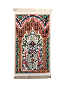 Prayer Mat | Ultra Lux Chenille Prayer Rug | Woven Sajdah | Musalla | Janamaz | Unique Islamic Gift | Ancient Mystery Prayer Mat