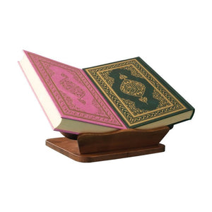 Green Hard Cover Moshaf Quran, Medium Size Holy Quran Book, Quran Gift Set, Eid Gift, Rainbow Quran