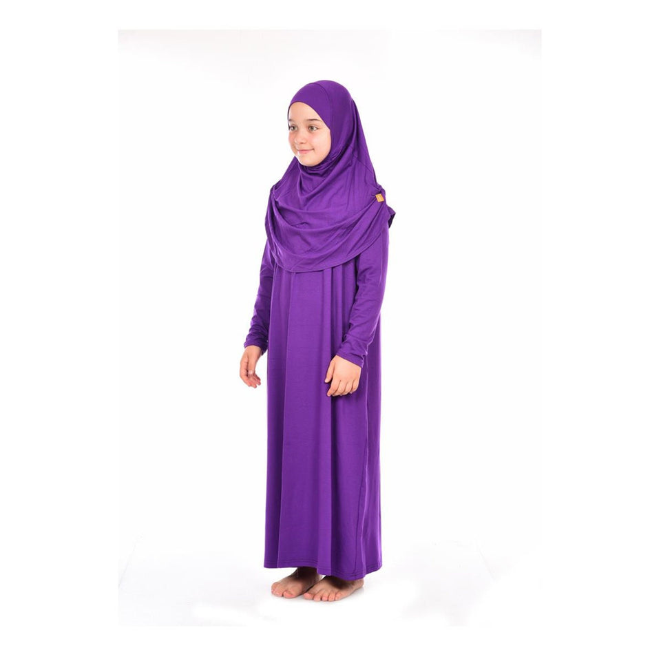 Prayer Dress Kids Abaya | Muslim Kids | Kid Khimar | Kid Jilbab | Kid Jalabiya| Islamic Kid Dress | Dress for Girls | Girls Prayer Dress