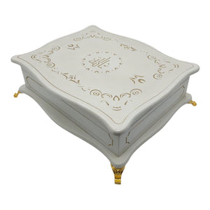 White Quran Gift Box Set | Quran in Wooden Box Case | Special Gift for Ramadan | Eid Gift Quran Gift Set
