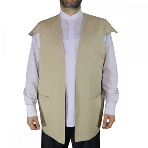 Cream Sufi Vest | Traditional Ottoman Khaydari Vest | Haqqani Naqshibandi Qadiri Dervish Vest
