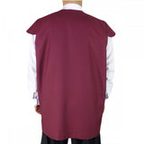 Bordeaux Sufi Vest | Traditional Ottoman Khaydari Vest | Haqqani Naqshibandi Qadiri Dervish Vest