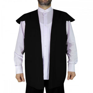 Black Sufi Vest | Traditional Ottoman Khaydari Vest | Haqqani Naqshibandi Qadiri Dervish Vest