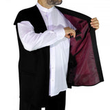 Black Sufi Vest | Traditional Ottoman Khaydari Vest | Haqqani Naqshibandi Qadiri Dervish Vest