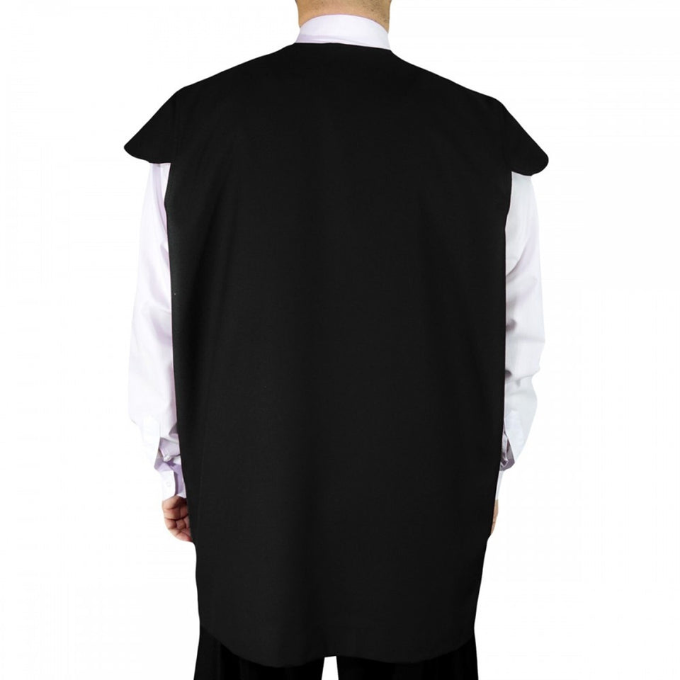Black Sufi Vest | Traditional Ottoman Khaydari Vest | Haqqani Naqshibandi Qadiri Dervish Vest