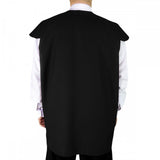 Black Sufi Vest | Traditional Ottoman Khaydari Vest | Haqqani Naqshibandi Qadiri Dervish Vest
