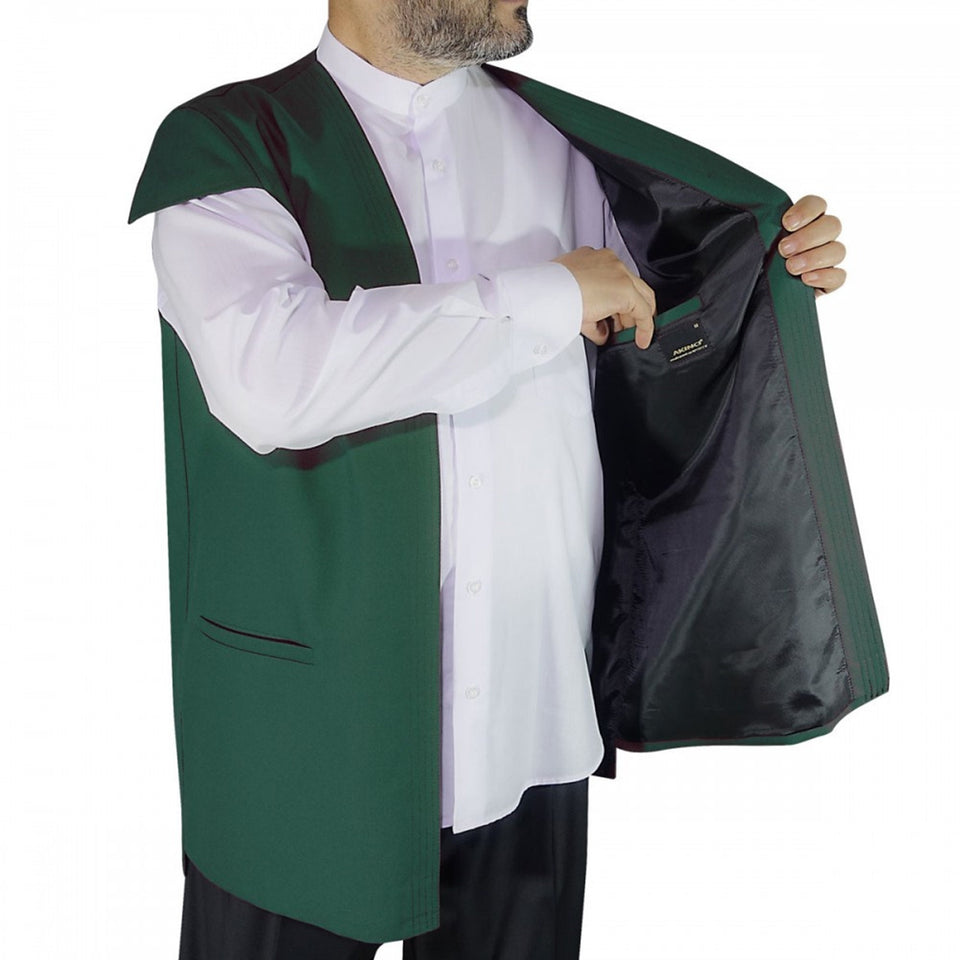 Pick Your Color Sufi Vest | Traditional Ottoman Khaydari Vest | Haqqani Naqshibandi Qadiri Dervish Vest