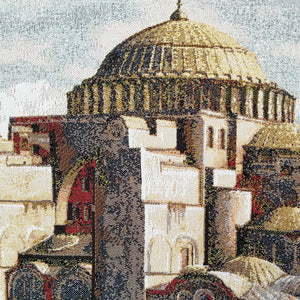 Mosque Hagia Sophia Tapestry Wall Hanging | Hagia Sophia Mosque Woven Islamic Wall Art | Unframed Goblen | Islamic Wall Decor