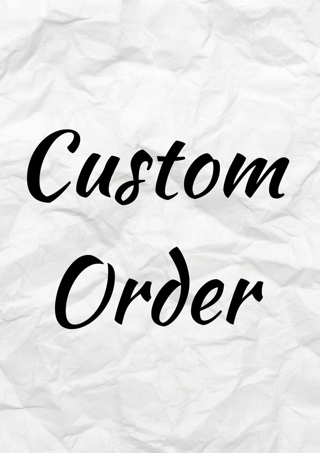Custom order for Grimmjow