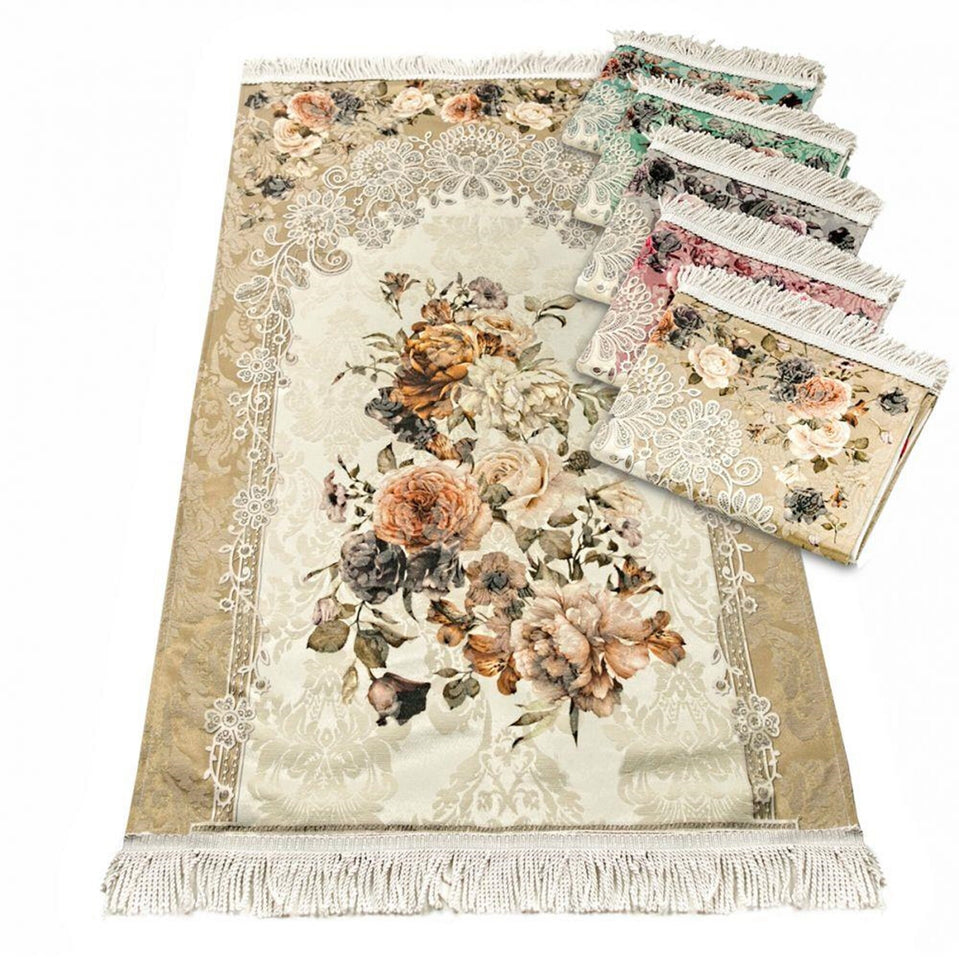 Islamic Gift Set | Luxury Prayer Rug, Tasbih, Yaseen Set | Hajj Favors | Personalized Gift | Customize Islamic Gift | Muslim Gift Set | CRM