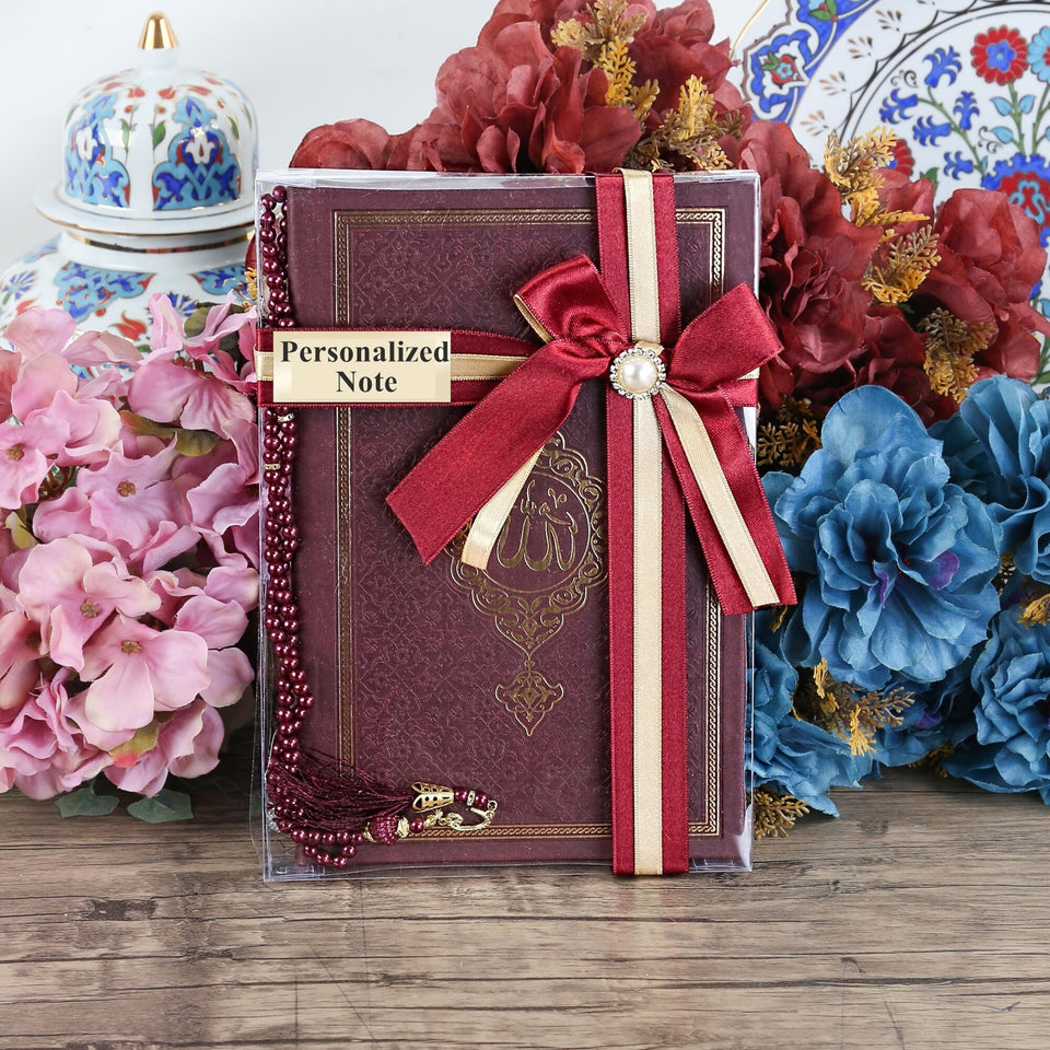 Islamic Gift Set | Luxury Tasbeeh, Yaseen Set | Hajj Favors | Personalized Gift | Customize Islamic Gift | Muslim Gift Set | Eid Gift | BRG