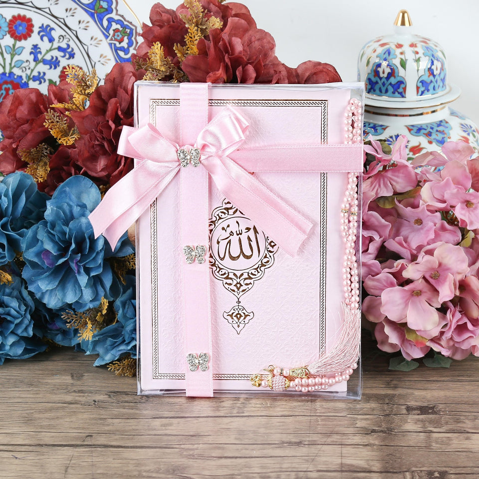 Islamic Gift Set | Luxury Tasbeeh, Yaseen Set | Hajj Favors | Personalized Gift | Customize Islamic Gift | Muslim Gift Set | Eid Gift | PNK