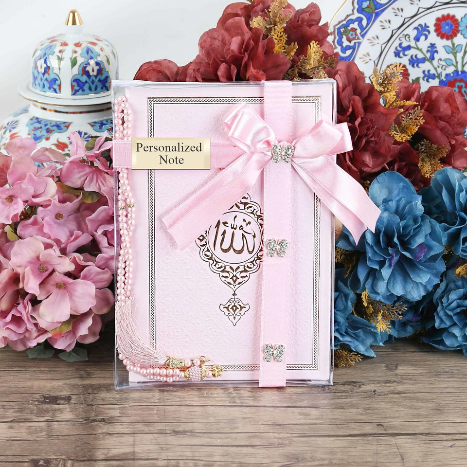 Islamic Gift Set | Luxury Tasbeeh, Yaseen Set | Hajj Favors | Personalized Gift | Customize Islamic Gift | Muslim Gift Set | Eid Gift | PNK