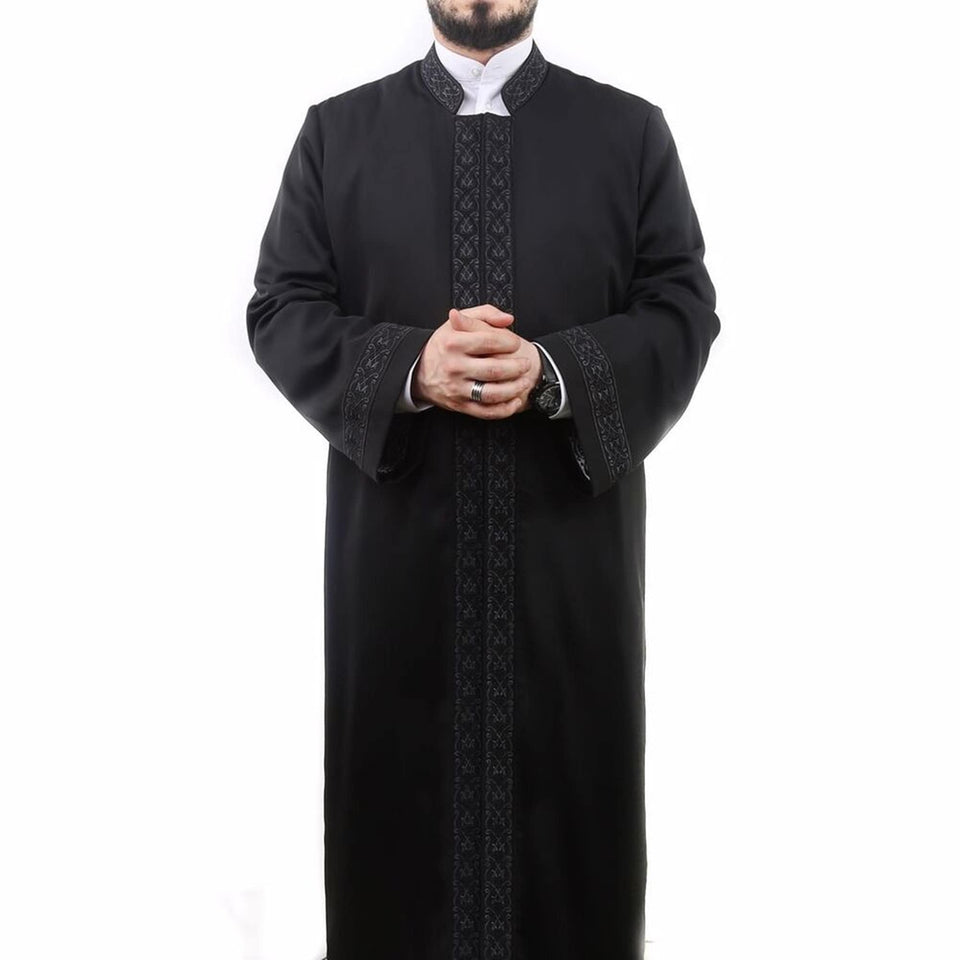 Ghazza Mens Prayer Jubbah, Prayer Robe, Traditional Anatolian Thobe, Elegant Mens Wear Kurta, Muslim Mens Clothing, Thawb