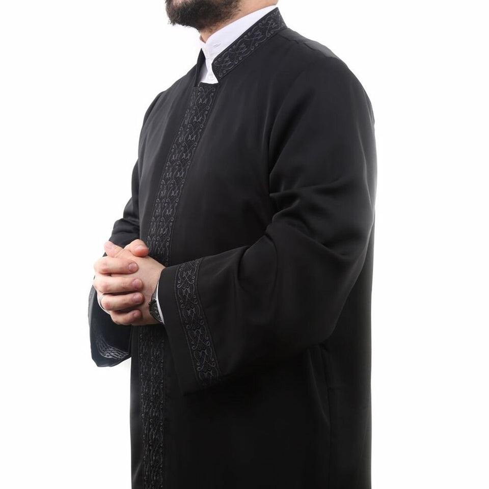 Ghazza Mens Prayer Jubbah, Prayer Robe, Traditional Anatolian Thobe, Elegant Mens Wear Kurta, Muslim Mens Clothing, Thawb