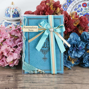 Islamic Gift Set | Luxury Tasbeeh, Yaseen Set | Hajj Favors | Personalized Gift | Customize Islamic Gift | Muslim Gift Set | Eid Gift | NB