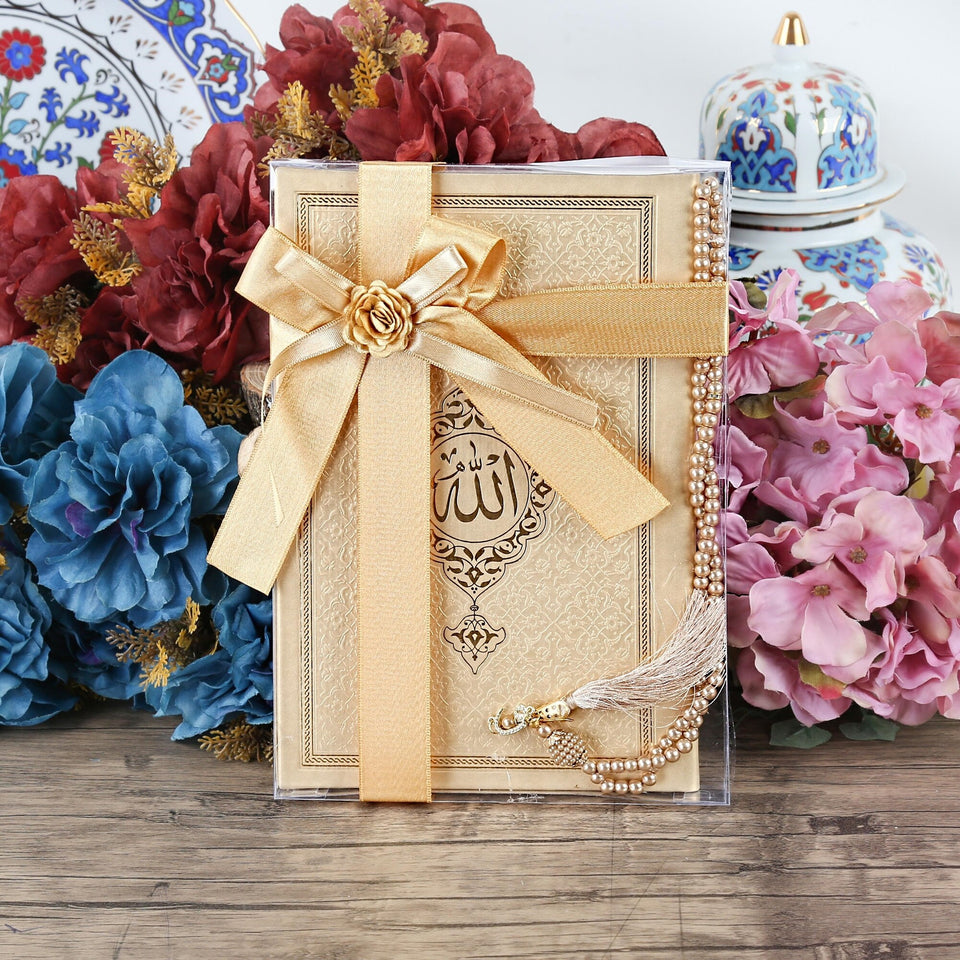 Islamic Gift Set | Luxury Tasbeeh, Yaseen Set | Hajj Favors | Personalized Gift | Customize Islamic Gift | Muslim Gift Set | Eid Gift | GLD
