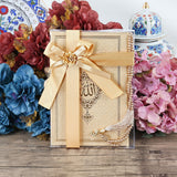 Islamic Gift Set | Luxury Tasbeeh, Yaseen Set | Hajj Favors | Personalized Gift | Customize Islamic Gift | Muslim Gift Set | Eid Gift | GLD