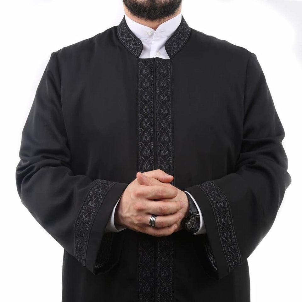Ghazza Mens Prayer Jubbah, Prayer Robe, Traditional Anatolian Thobe, Elegant Mens Wear Kurta, Muslim Mens Clothing, Thawb