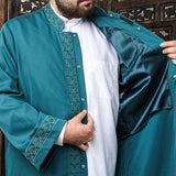 Sabir Mens Prayer Jubbah, Prayer Robe, Traditional Anatolian Thobe, Elegant Mens Wear Kurta, Muslim Mens Clothing, Thawb, Sewing on Jubbah