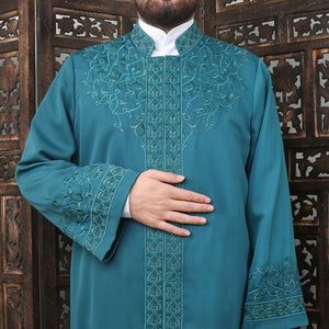 Hamad Mens Prayer Jubbah, Prayer Robe, Traditional Anatolian Thobe, Elegant Mens Wear Kurta, Muslim Mens Clothing, Thawb, Sewing on Jubbah