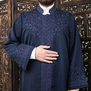 Manar Mens Prayer Jubbah, Prayer Robe, Traditional Anatolian Thobe, Elegant Mens Wear Kurta, Muslim Mens Clothing, Thawb, Sewing on Jubbah