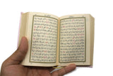 Light Pink Pocket Size Holy Quran, 8x11 cm Arabic Koran, Thermo Leather Quran,  Moshaf, Islamic Book, Mini Quran, Travel Size Quran BHFB