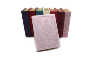 Light Pink Pocket Size Holy Quran, 8x11 cm Arabic Koran, Thermo Leather Quran,  Moshaf, Islamic Book, Mini Quran, Travel Size Quran BHFB