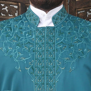Hamad Mens Prayer Jubbah, Prayer Robe, Traditional Anatolian Thobe, Elegant Mens Wear Kurta, Muslim Mens Clothing, Thawb, Sewing on Jubbah