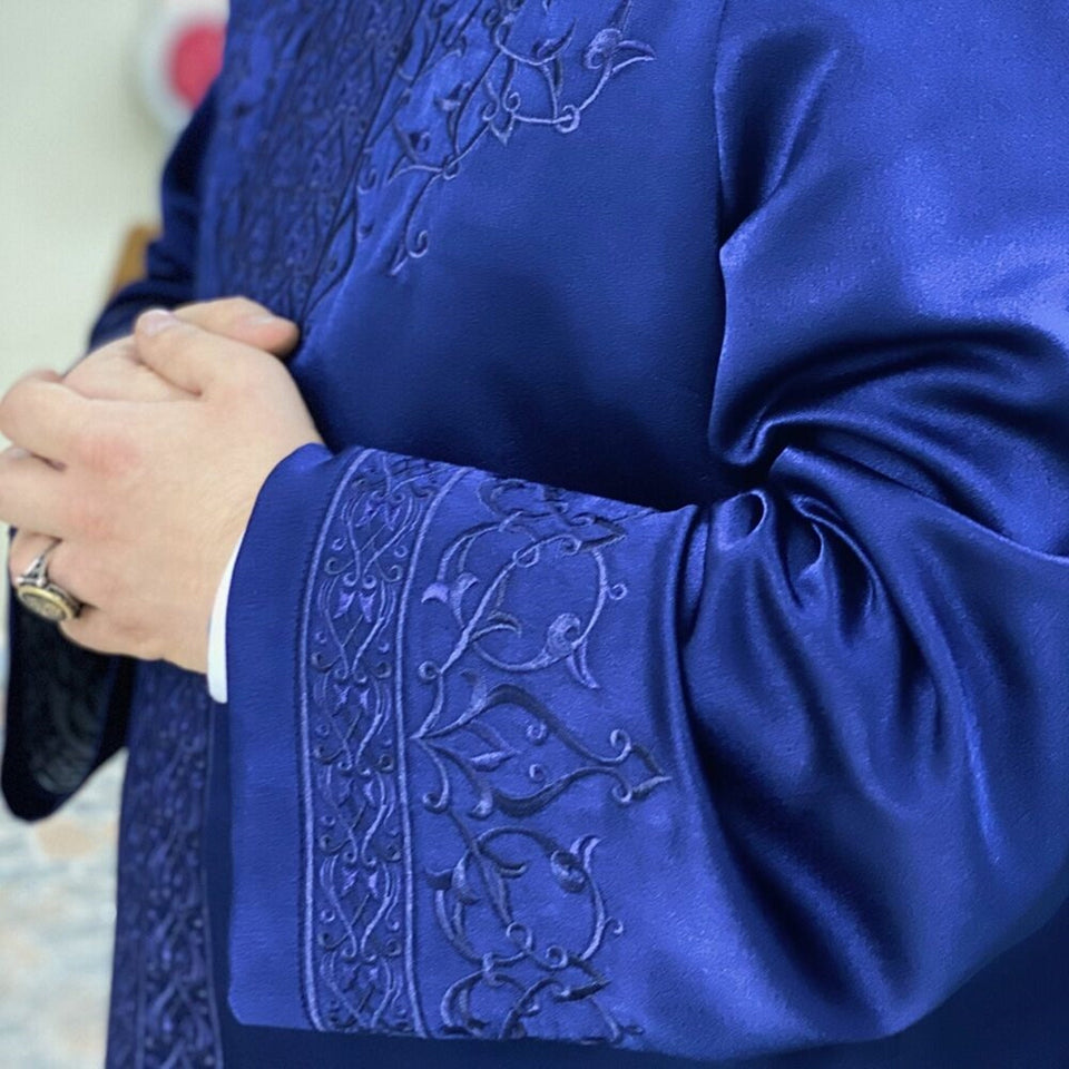 Ecyad Mens Prayer Jubbah, Prayer Robe, Traditional Anatolian Thobe, Elegant Mens Wear Kurta, Muslim Mens Clothing, Thawb, Sewing on Jubbah