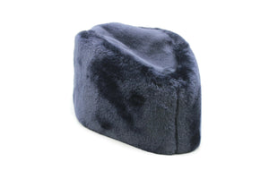 Large SALE Caucasian Russian Kubanka, Royal Blue Faux Fur Astrakhan Cap, Karakul Hat Winter Cap, Cossack Winter Hat Papaha, Jinnah Cap